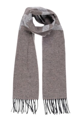 beige-geruit-patroon-wollen-sjaal