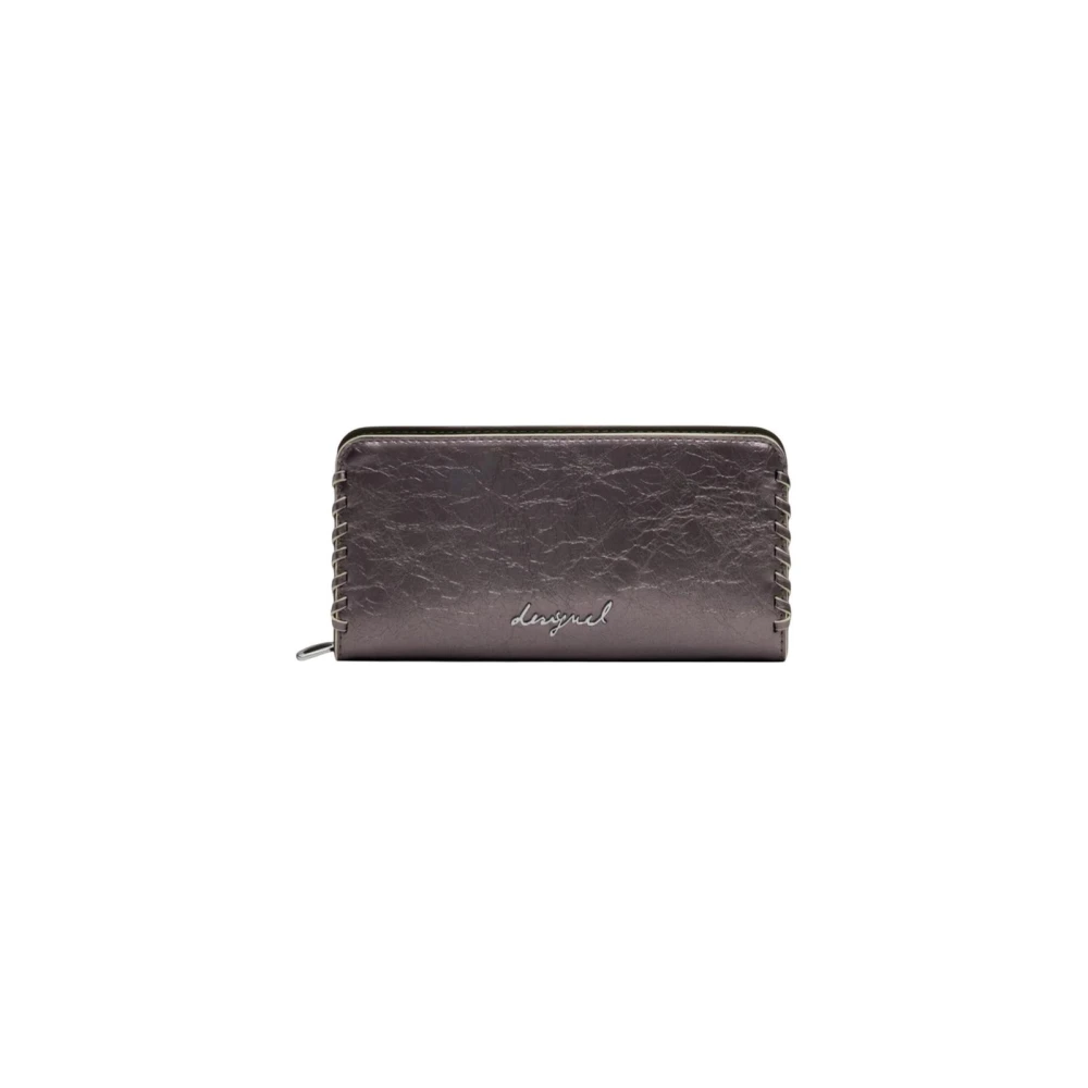 Desigual , Wallets & Cardholders, Female, Brown, One Size, Fiona Tiny Zip Capsule Wallet - Image 5