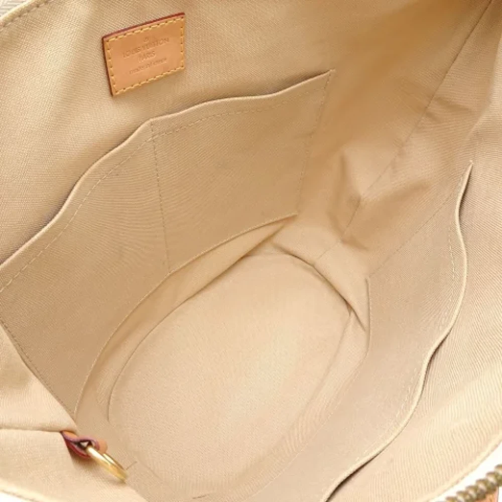 Louis Vuitton Vintage Pre-owned Fabric handbags Beige Dames