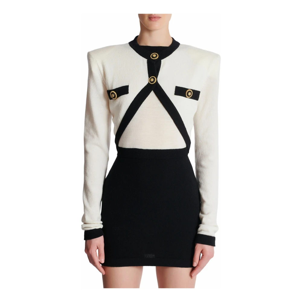 Knitwear > Cardigans - - Balmain - Modalova