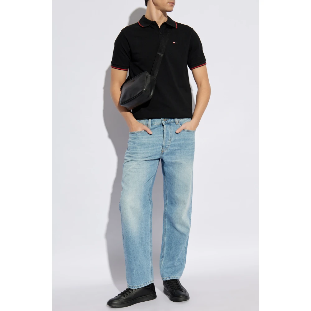 Diesel Polo T-Ferry-Microdiv Black Heren