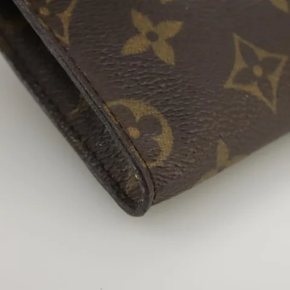 Louis Vuitton Vintage Pre-owned Canvas pouches Brown Dames