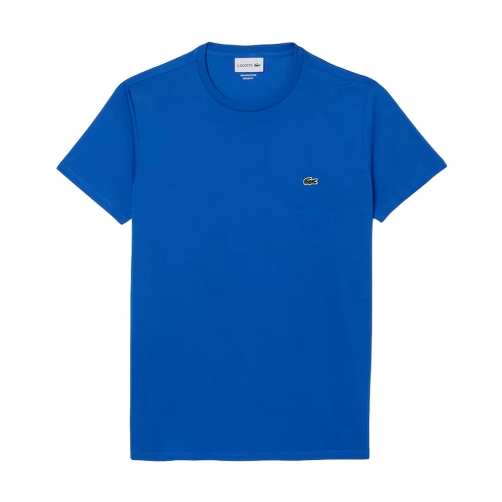 LACOSTE Heren Polo's & T-shirts 1ht1 Men's Tee-shirt Blauw