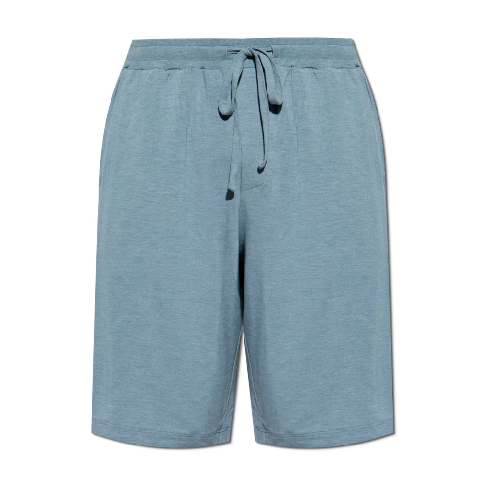 Hanro Korte Casuals Blue Heren