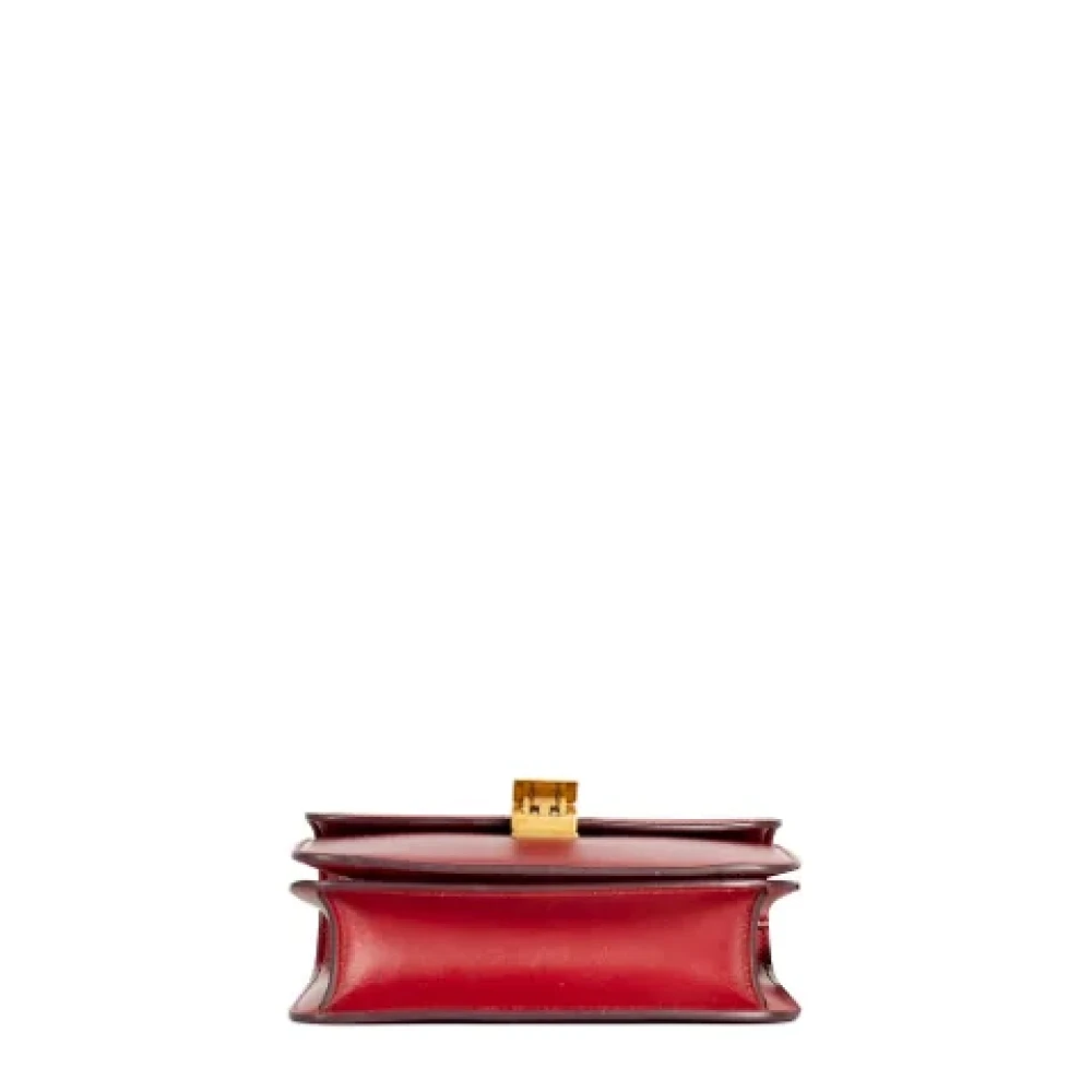Celine Vintage Pre-owned Leather celine-bags Red Dames