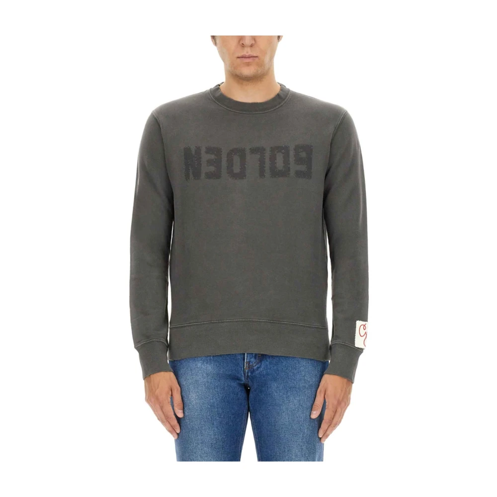 Golden Goose Uomo Grigio Felpe, S, New,