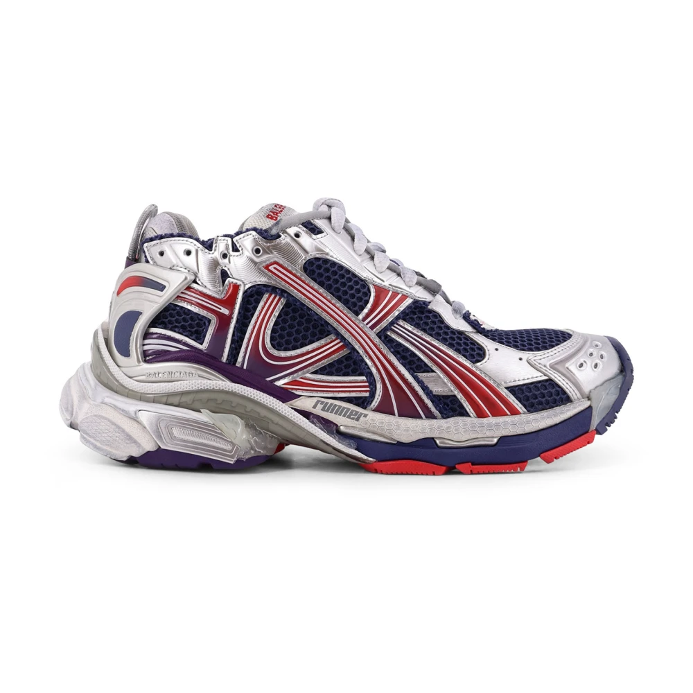 Balenciaga Men's Multicolor Sneakers, 7 Uk, Runner Gradient Sneaker