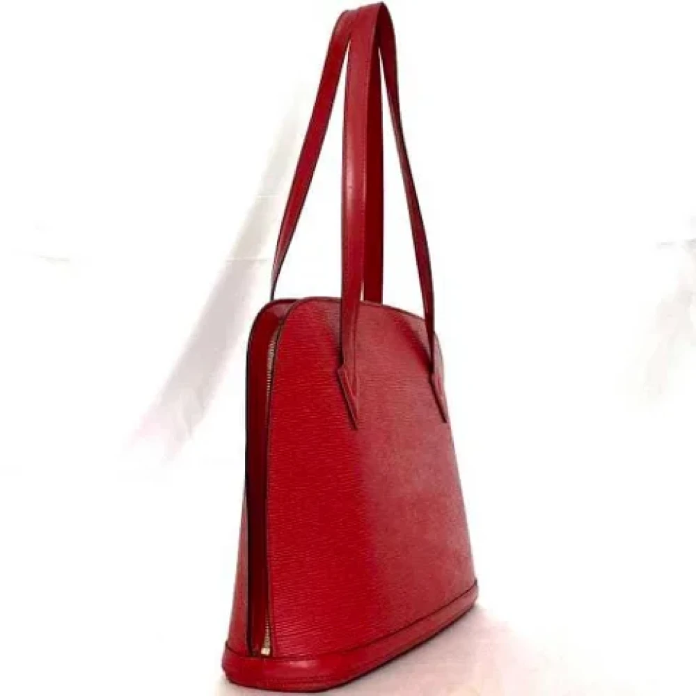 Louis Vuitton Vintage Pre-owned Leather totes Red Dames