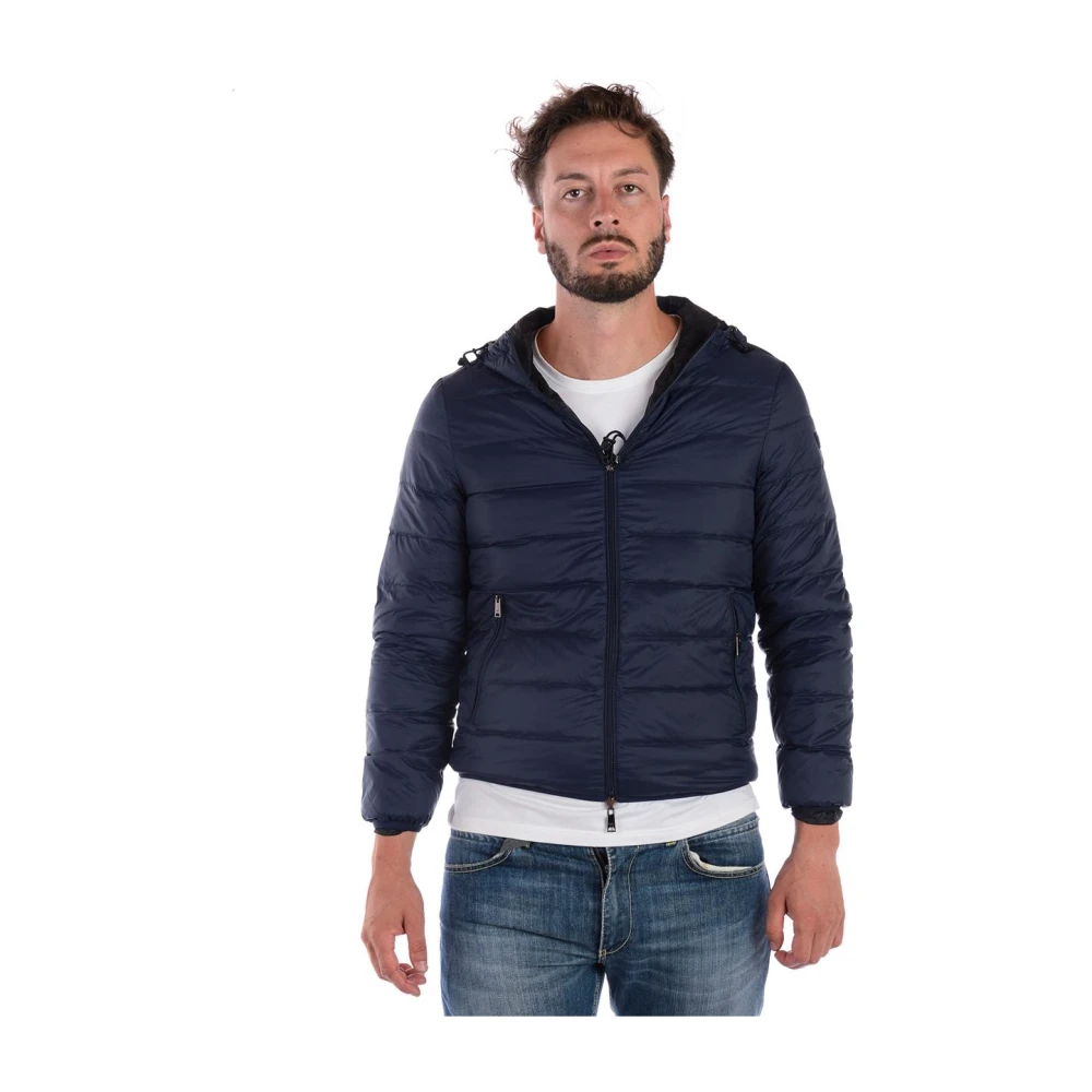 Emporio Armani Herr Blå Jackor L, Vinterjacka