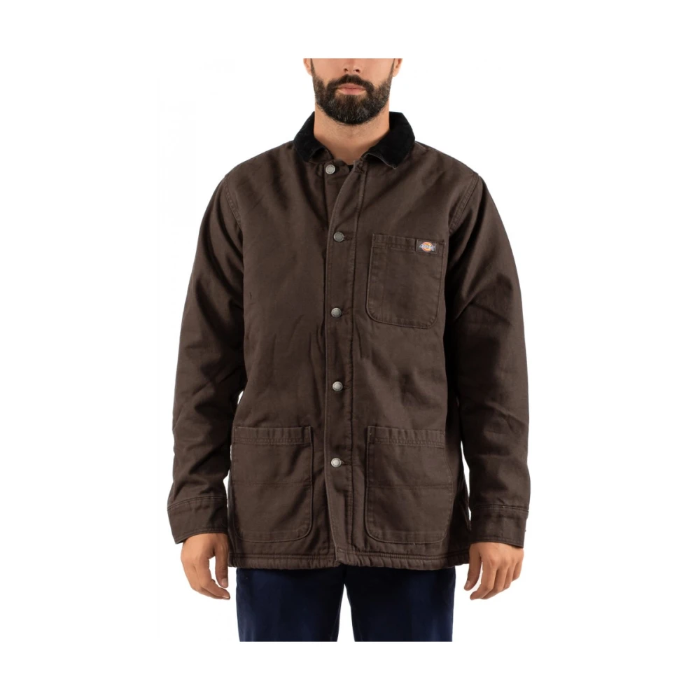 Dickies Heren Blouson Jas Brown Heren