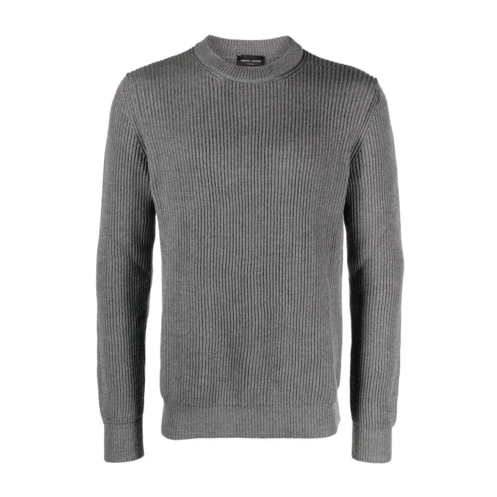 Roberto Collina Grijze Sweaters voor Heren Gray Heren