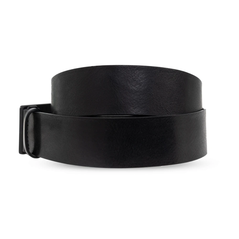 Dsquared2 Leren riem Black Heren