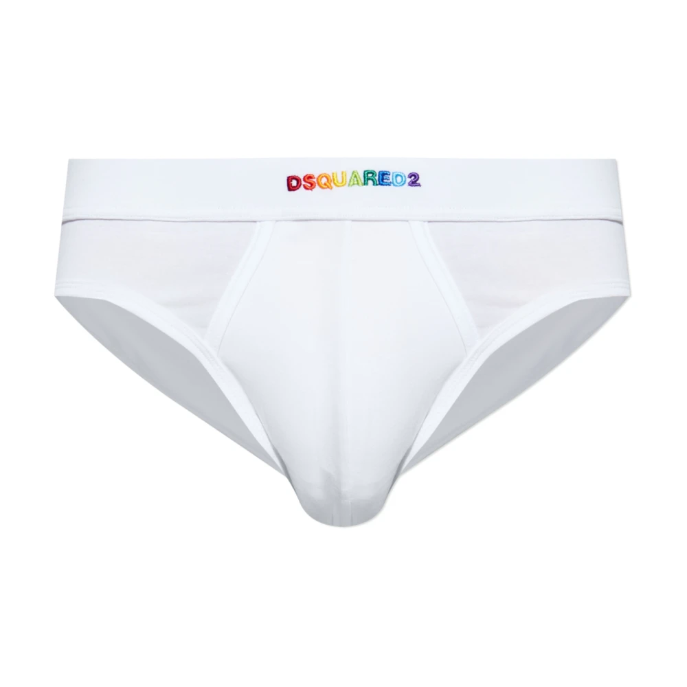Dsquared2 Uomo Bianco Mutande, 2XL, New,