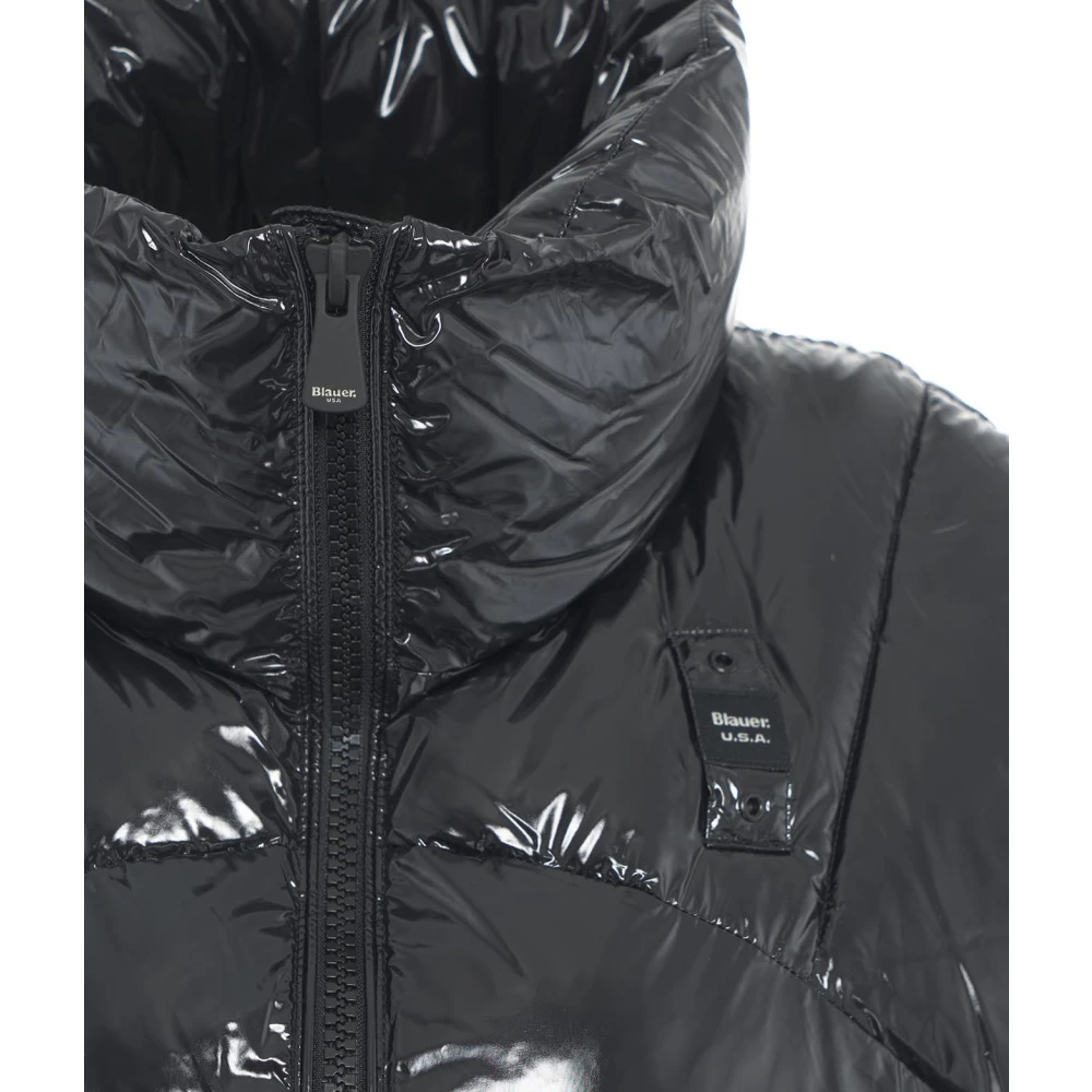 Blauer Zwarte Damesvest Aw24 Black Dames