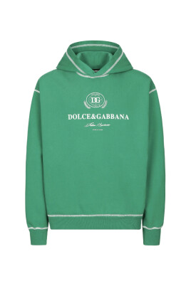 sweat-a-capuche-en-coton-vert-avec-logo
