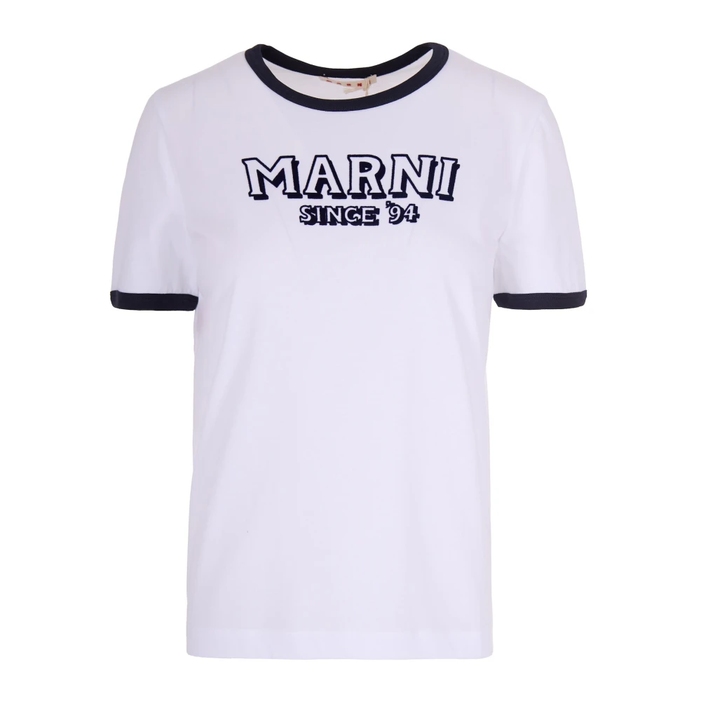 Marni Donna Bianco Top, S, New,