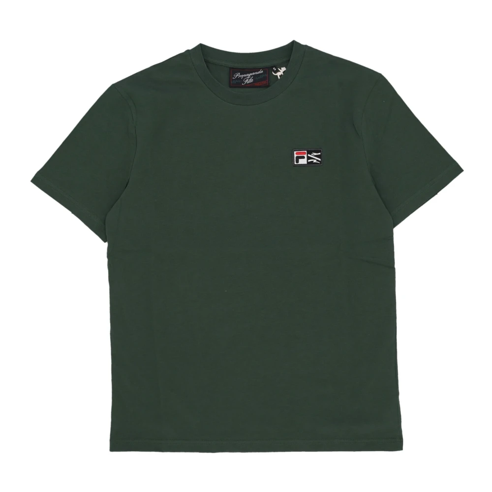 Propaganda Korte Mouw Tee met Logoprint Green Heren
