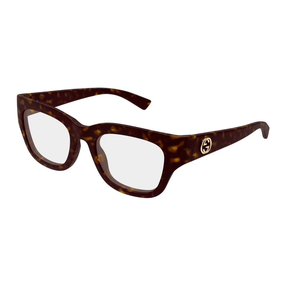 Gucci Brown Glasses, Female, 50 Mm, Emblem Optical Frame