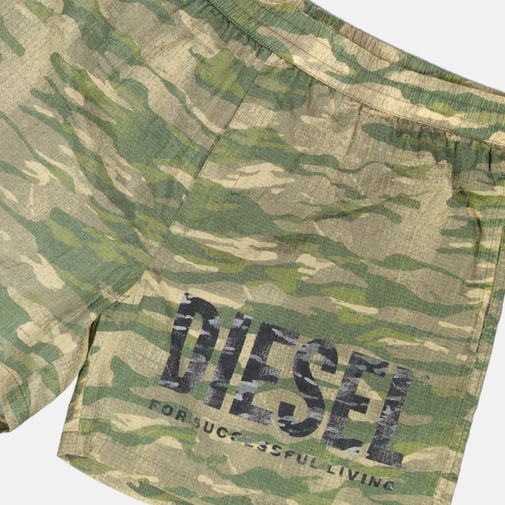 Diesel Camouflage Zwembroek Lente-Zomer 2025 Green Heren