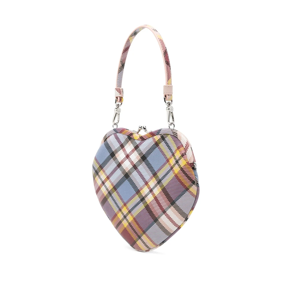 Vivienne Westwood Beige Kiss-Lock Schoudertas Multicolor Dames