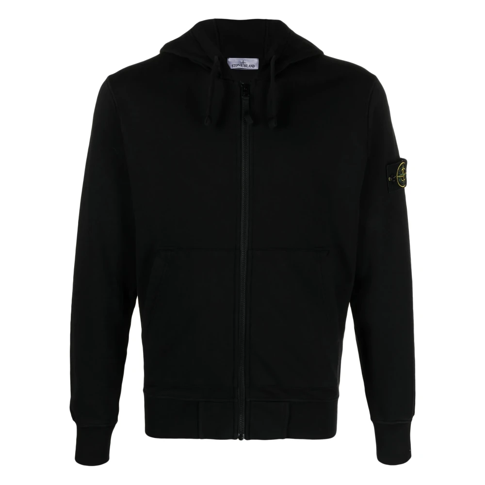 Stone Island Zwarte Truien voor Mannen Black Heren