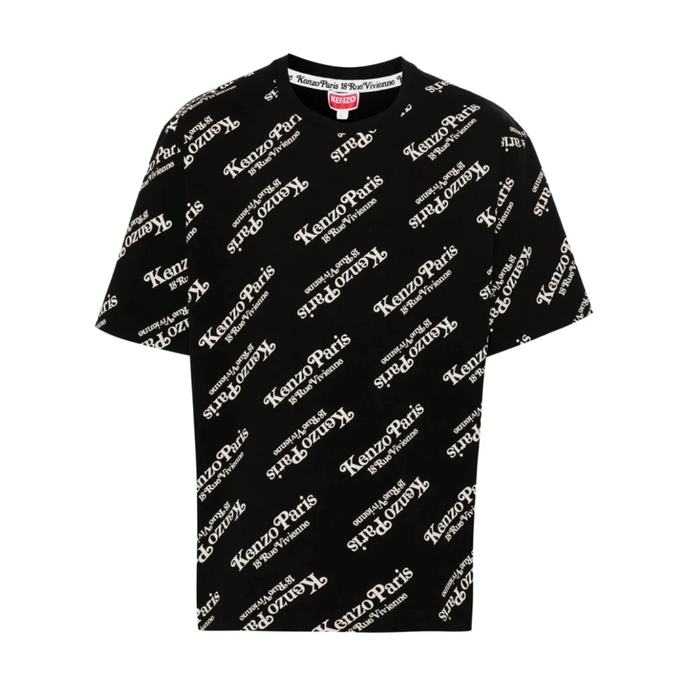 Kenzo Men's Black Clothing T-Shirts Polos Ss24