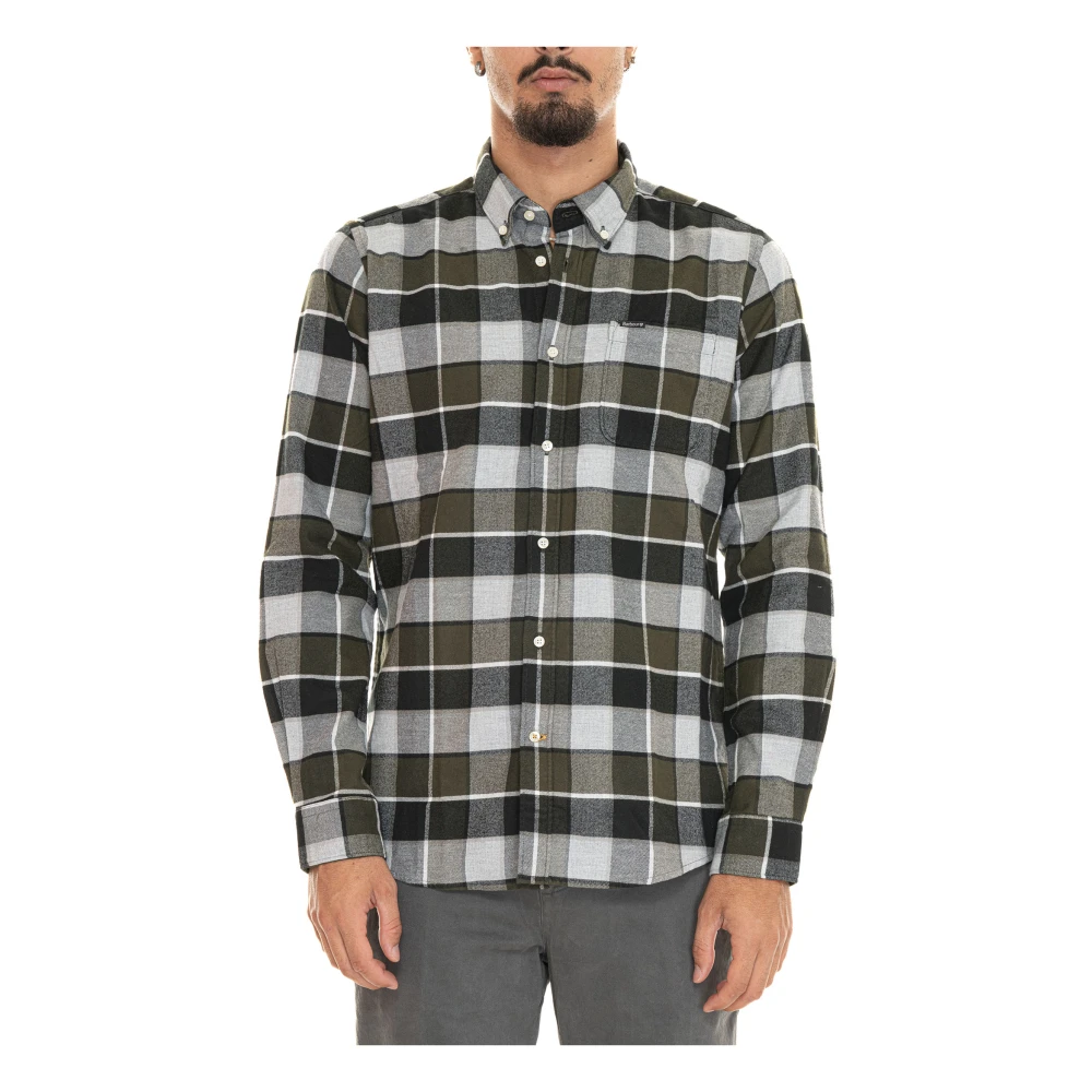 Barbour Geruite Button-Down Casual Overhemd Multicolor Heren