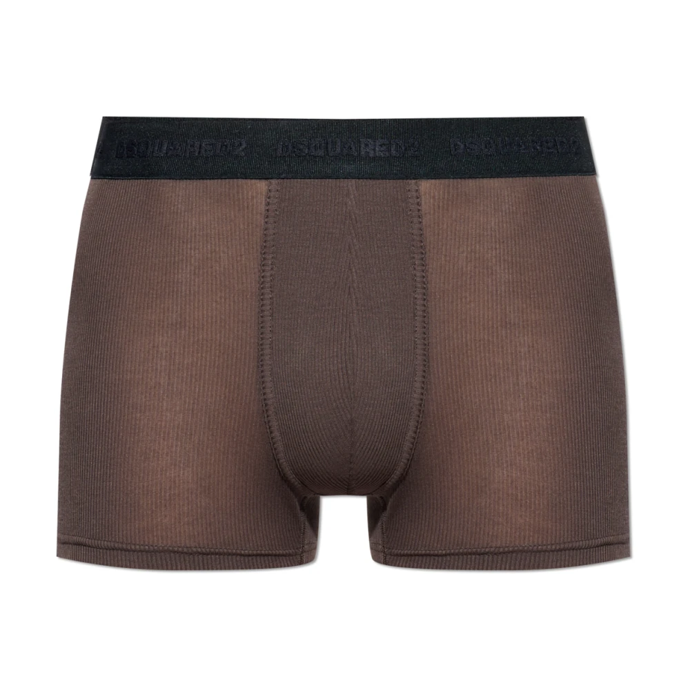 Dsquared2 Uomo Marrone Mutande, S, New,