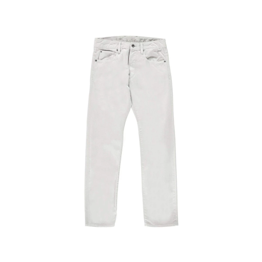 G-Star Rechte Pijp Jeans voor Mannen Beige Heren