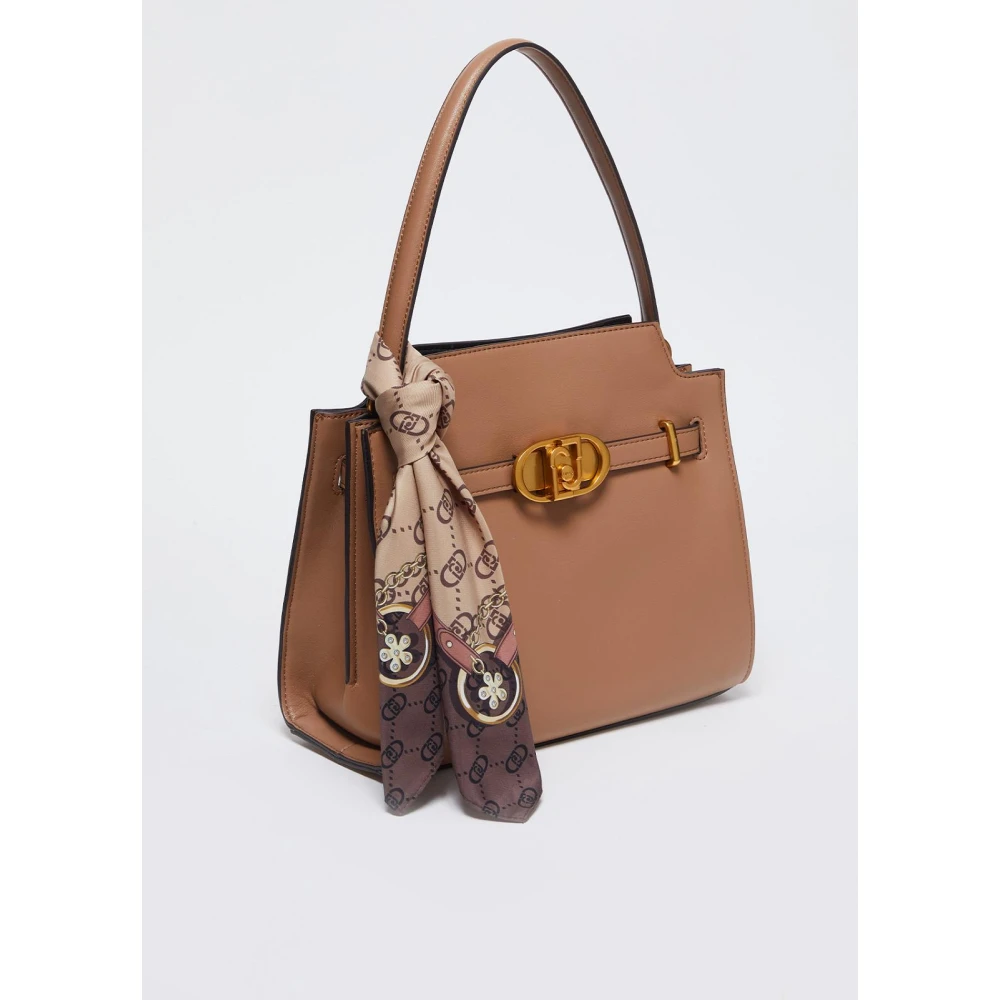 Liu Jo Stijlvolle Crossbody Handtas Beige Dames