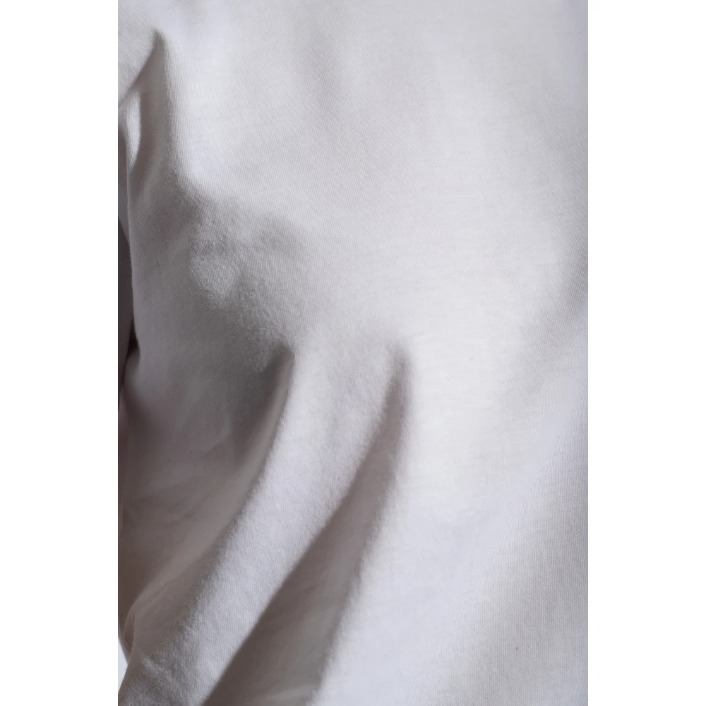 Hanro Katoenen T-shirt White Dames