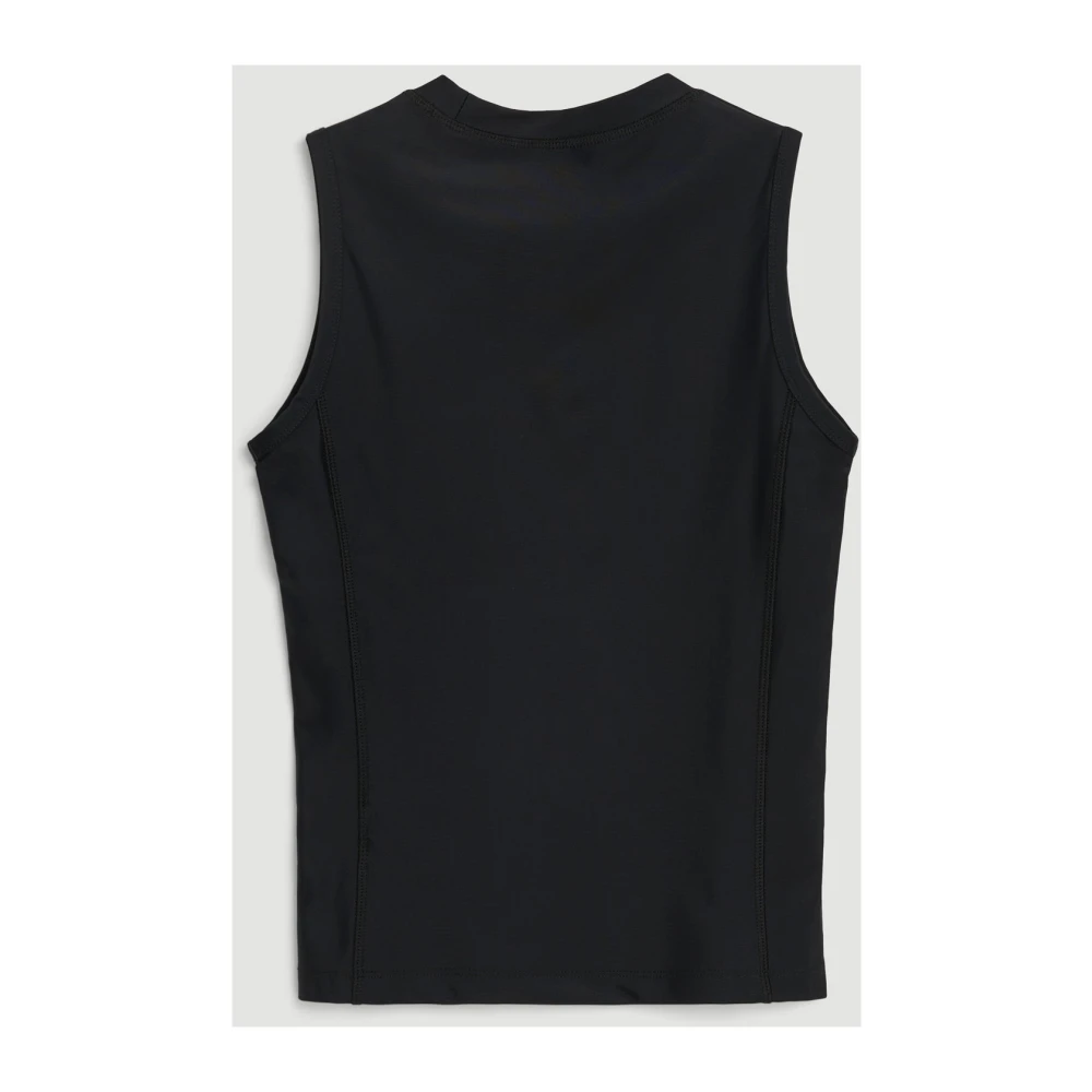 Soulland Mira Mouwloze Top Oranje Zwart Black Unisex