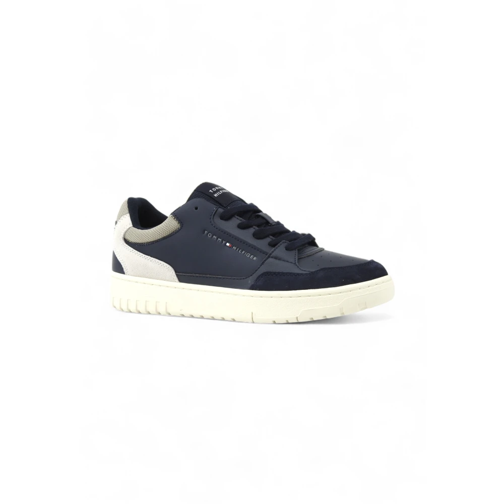 Tommy Hilfiger Basket Core Heren Schoenen Blauw
