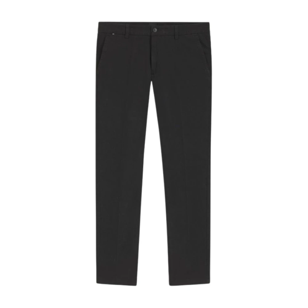Hugo Men's Black Slim-Fit Trousers, W36, H-Kaiton1 10271526 01