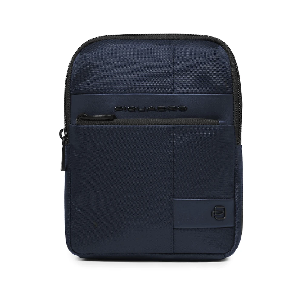 Piquadro Mannelijk Blauw Wollem Crossbody Bag