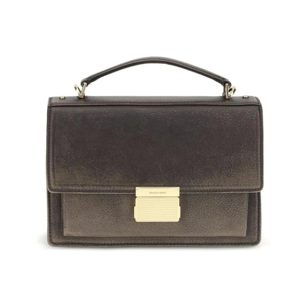 Golden Goose Brown Calf Leather Bos Taurus Handbag - Image 2