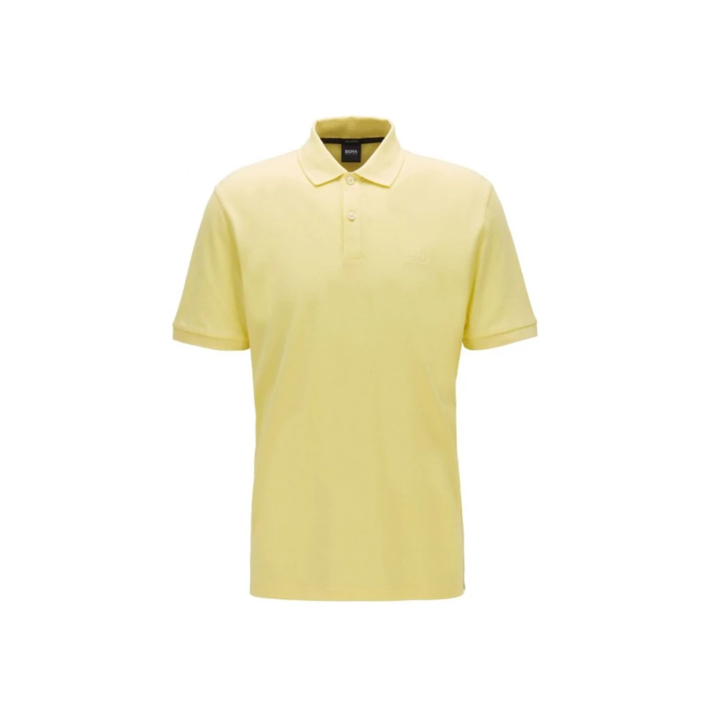 Hugo Boss Pallas Poloshirts Geel Yellow Heren