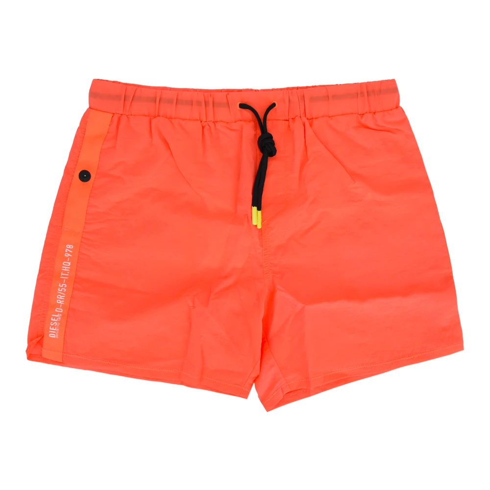Diesel Heren zwembroek met elastische tailleband Orange Heren