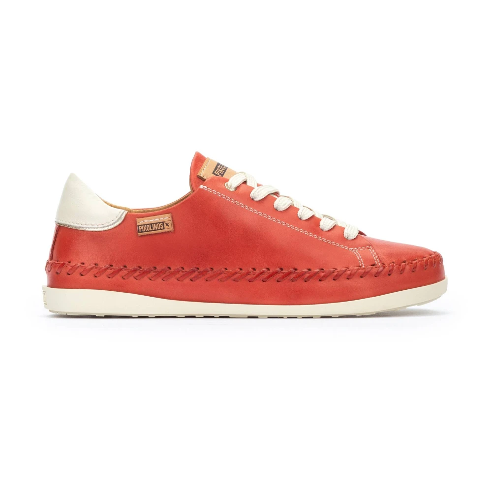 Pikolinos Rode Damessneaker Soller Dames Schoenen Rood