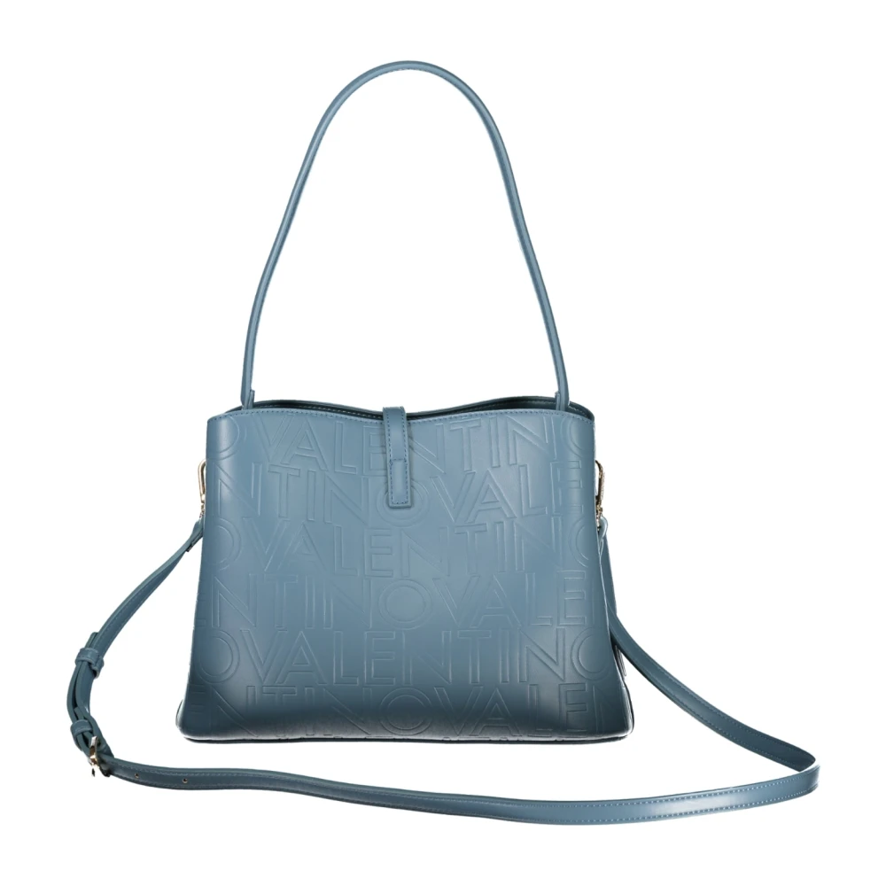 Valentino by Mario Valentino Blauwe Schoudertas met Afneembare Band Blue Dames