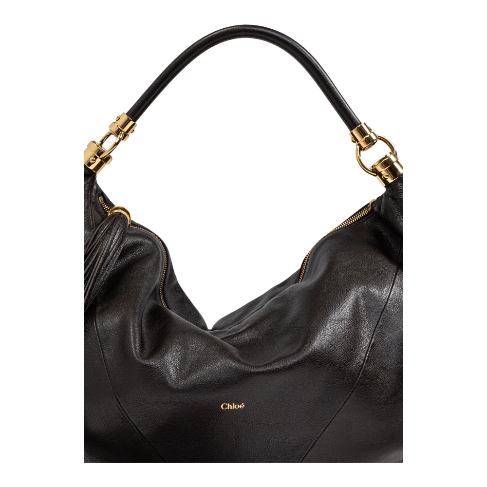 Chloé Schoudertas Foulard Black Dames