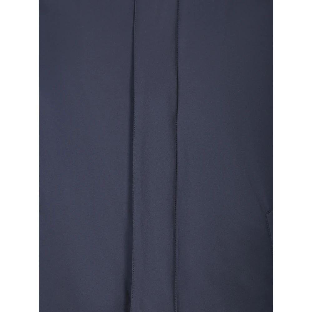 Herno Blauwe driekwart jas Blue Heren