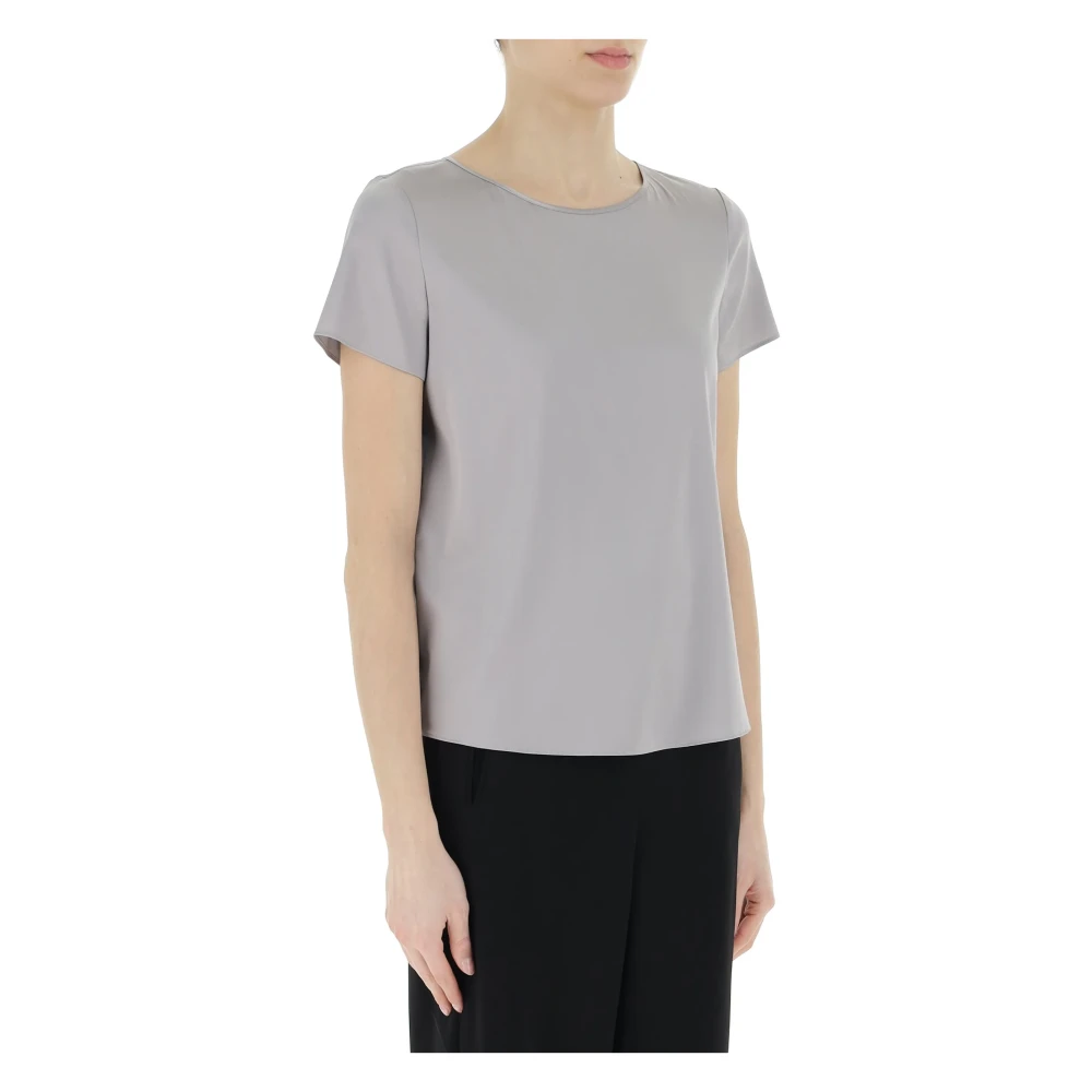 Emporio Armani Grijze Herenjassen Gray Dames