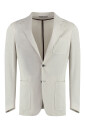 blazer-en-melange-de-coton-avec-col-a-revers
