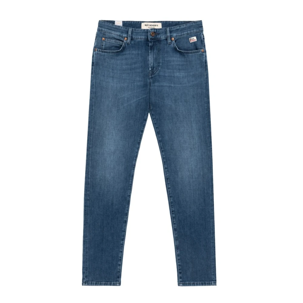 Roy Roger's Men's Blue Slim Fit Jeans, W38, 517 Jeans