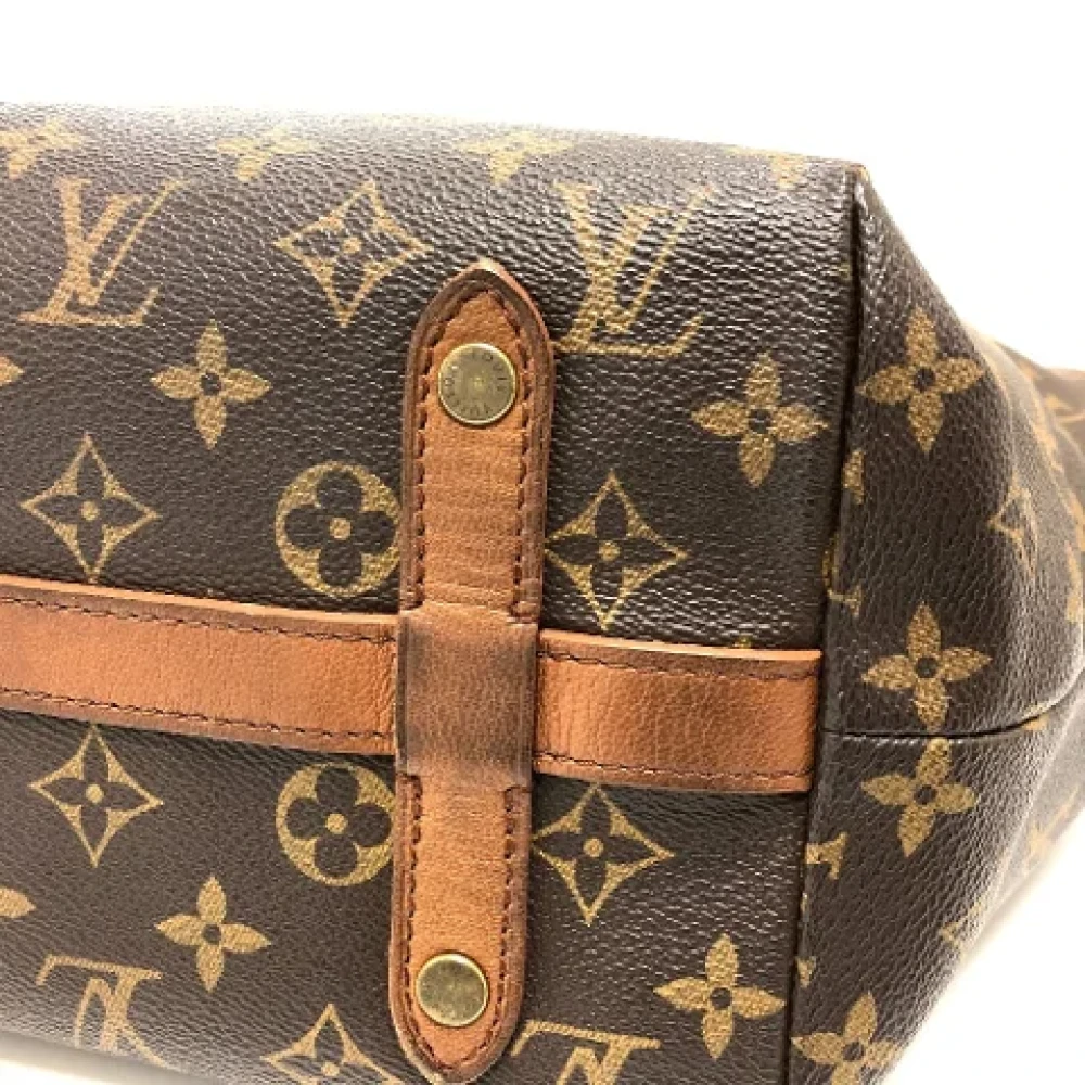 Louis Vuitton Vintage Pre-owned Cotton louis-vuitton-bags Brown Dames