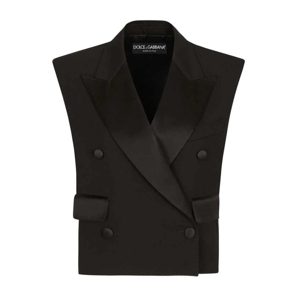 Dolce & Gabbana Donna Nero Giacche, S, New,