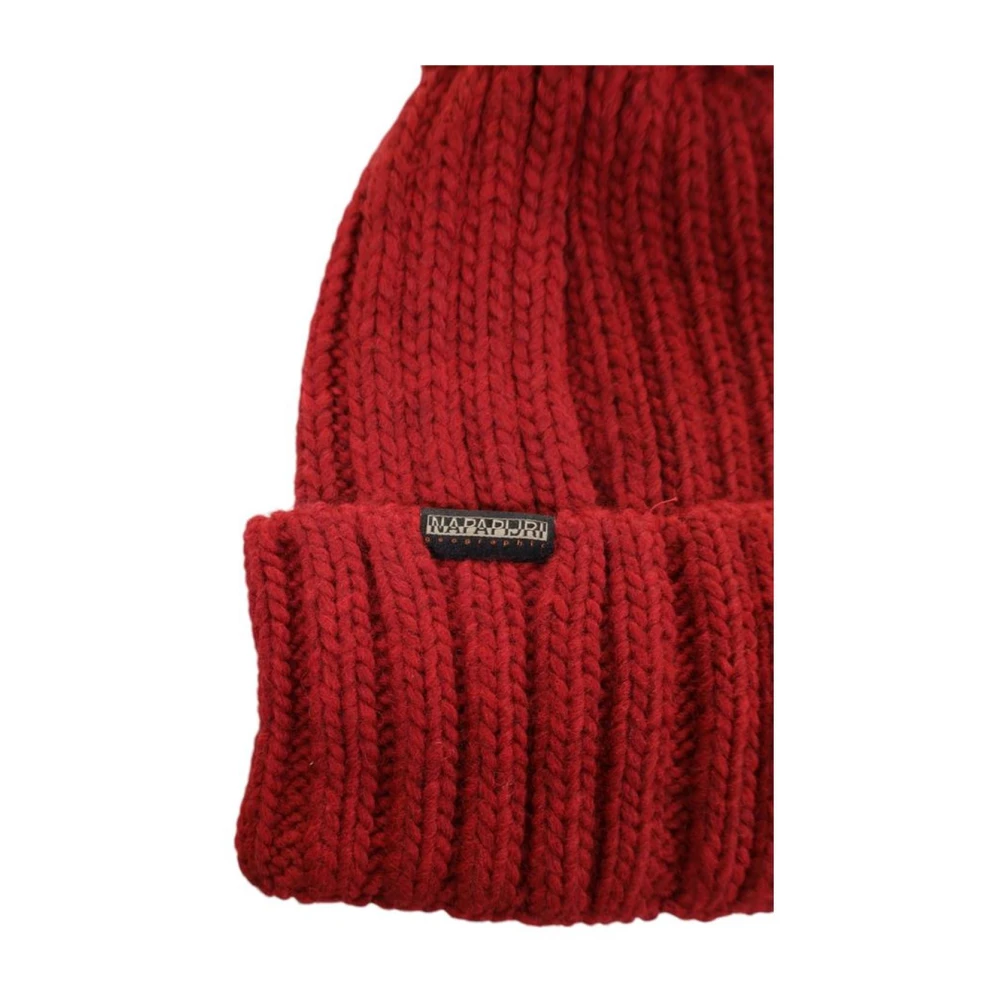 Napapijri Wolblend hoeden en petten collectie Red Heren