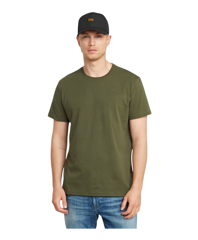 t-shirt-a-manches-courtes-uni