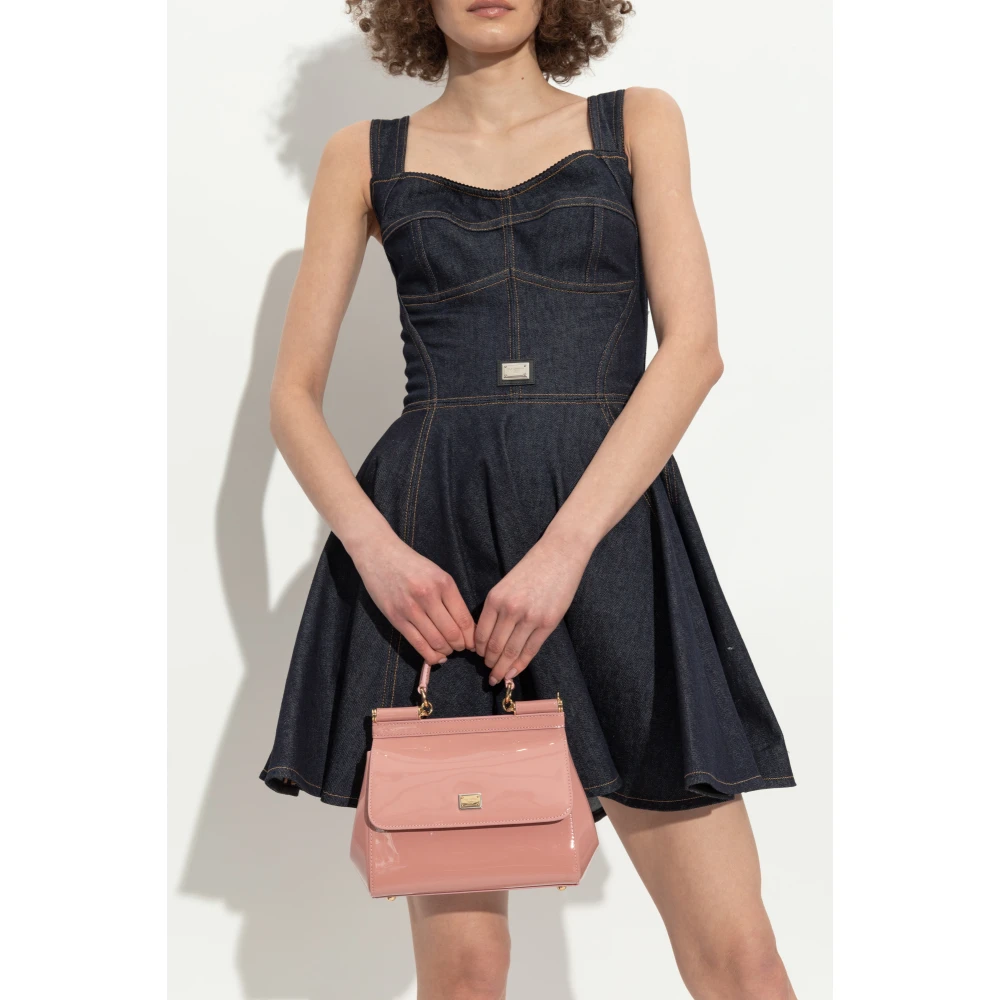 Dolce & Gabbana Handtas 'Sicily Medium' Pink Dames